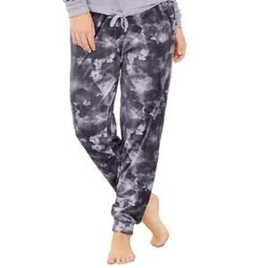 Three Dots velour Jogger with pockets  size small